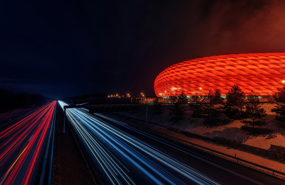 Allianz Arena at Night